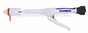 Disposable hemorrhoid stapler hemorrhoid treatment device