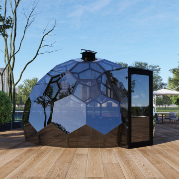 Romantic Dreamy High-End Glass Dome Resort for Glamping