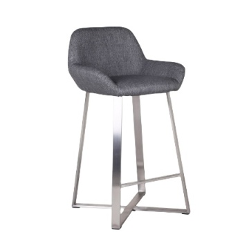 Commercial Classic Stainless Steel Bar Chair for Restaurant Furniture