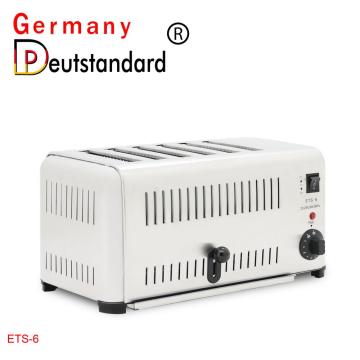 6 slice bread toaster machine factory price