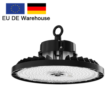 ENEC CE 185lm/w 100w 150w 200w IP65 IK08 UFO Led High Bay Light for Germany Warehouse Factory Workshop