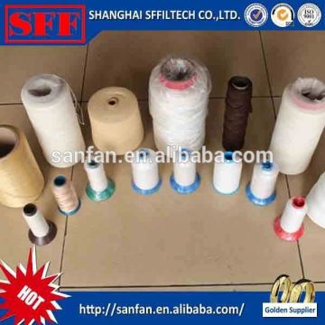 Industry high quality sewing thread fiberglass sewing thread for fiberglass filter bag