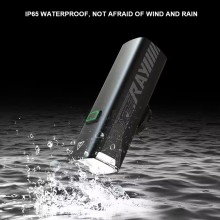 Awọn ohun elo gigun kẹkẹ ti o dara julọ awọn imọlẹ keke 2600Mah USB gbigba awọn akọle wiwọle awọn akọle aaye-kẹkẹ