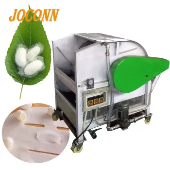 Tussah Cocoon Opener Machine: Silk and Pupa Separator