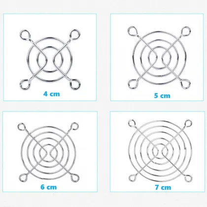 Ac Dc Round metal fan guard cooling fan guard