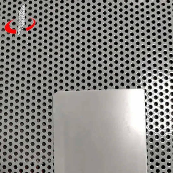 Cold-Rolled Carbon Steel Powder Coated Perforated Metal Sheet