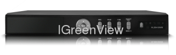 4ch 1080p Hd Cctv Dvr con Chassis 1u supporto Hdd interno 3 (2 x Hdd + 1 Dvd)