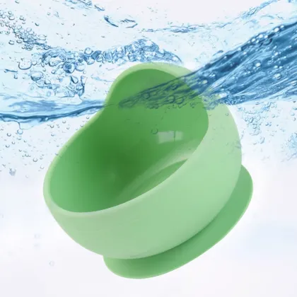 Food-Grade Baby Soft Silicone Bowl for Supplementary Food