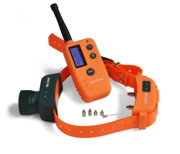 500M remote pet trainer & beeper Collar with LCD display