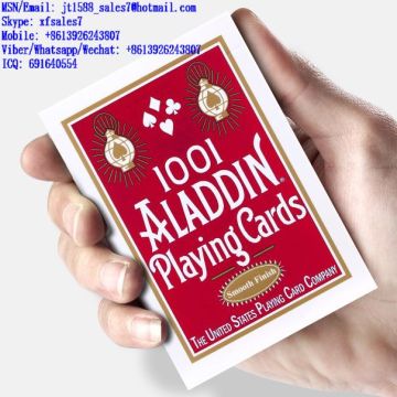 XF Aladdin Paper Poker Magic Cheat Playing Cards With Invisible Ink Markings For Poker Devices