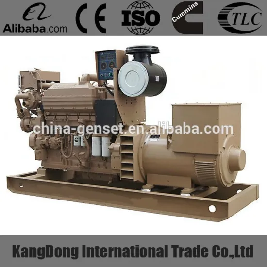 Professional factory supply 500kva open type emergency marine generator set