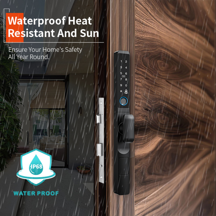 Электрический алюминий скользящий короткий ручка замок дверной дверь