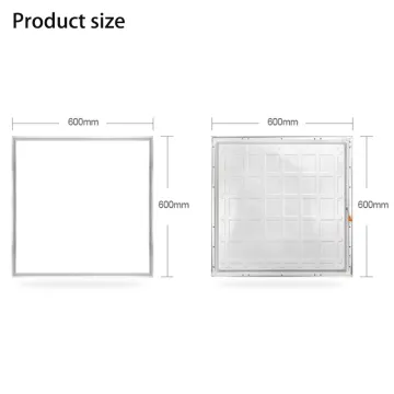Ultra Slim 600x600 LED Panel Light 40W 4000K-6500K for Commercial Lighting