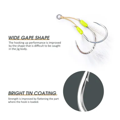 Wholesale Customized Sea Trout Luminous Glowing Flasher Jigging Rig