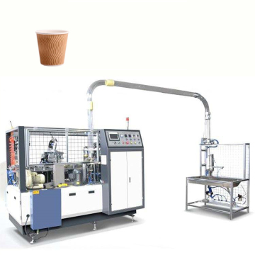 Carta di carta usata ad alta velocità e macchina per la produzione di vetro per kraft, tazze di caffè usa e getta