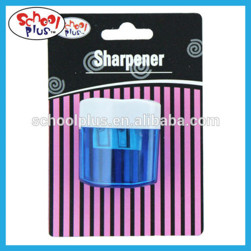 Double-hole Tub factory plastic pencil sharpener