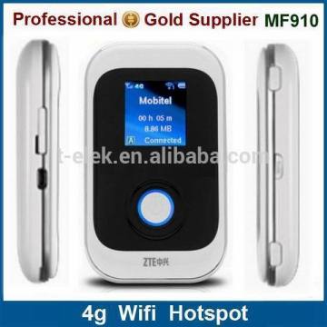 ZTE MF910 MDM9200 100mbps FDD LTE 4g mini wifi hotspot