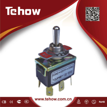 T702MT टॉगल स्विच 2Pole 2Stay (ON) -OFF- (ON)