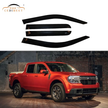 4 PCS Car Wind Deflector Protection Shield for Maverick 2022