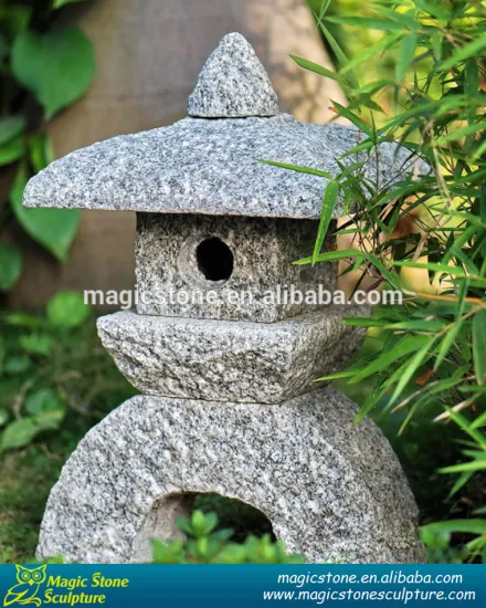 Granite japanese garden Stone Lanterns