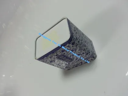 Rectangular Tin Tea Canisters For Tieguanyin And Wuloog Tea Packing