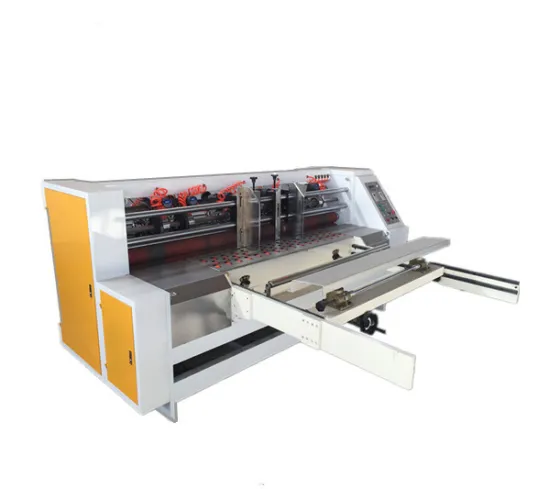 Corrugated Box Thin Blade Scorer Slitter Machine for Carton Box Making
