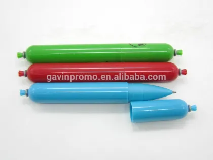 Ham sausage shaped ball pen