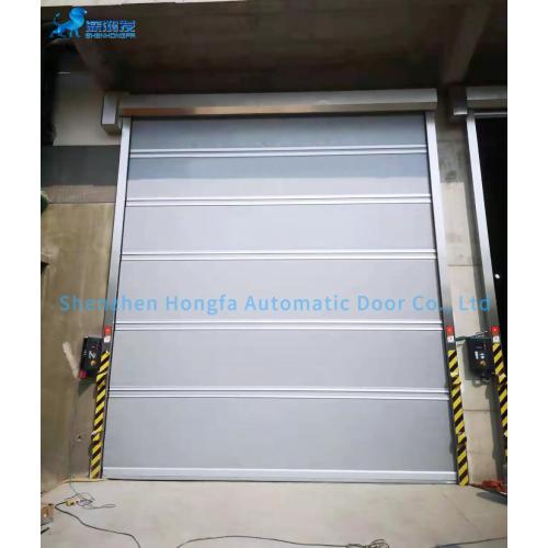 Anti-static PVC Fabric high speed Rolling shutter door