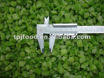 IQF diced green pepper 10x10