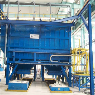 alex casting production machine with VPC machine