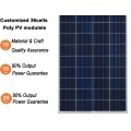 Sistema solar de 100 vatios Poly Small 15kW