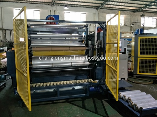 wrapping film making machine