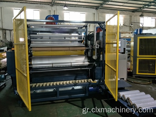 Υψηλής ισχύος 3-στρώμα co-extrusion χύτευση ταινία μηχάνημα