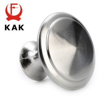 20PCS KAK Zinc Alloy Handles Satin Nickel Cabinet Pull Cupboard Drawer Knobs Wardrobe Handle With Screw Furniture Hardware