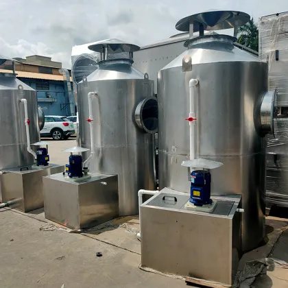 Acid / Alkali Resistant Waste Gas Purification Boiler Flue Gas Purification