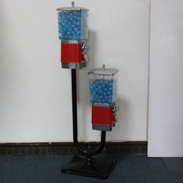 J-shape stand for vending machine