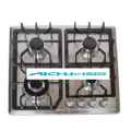 dual fuel freestanding cooker 201 Level S.S Brushed Gas Hob Manufactory