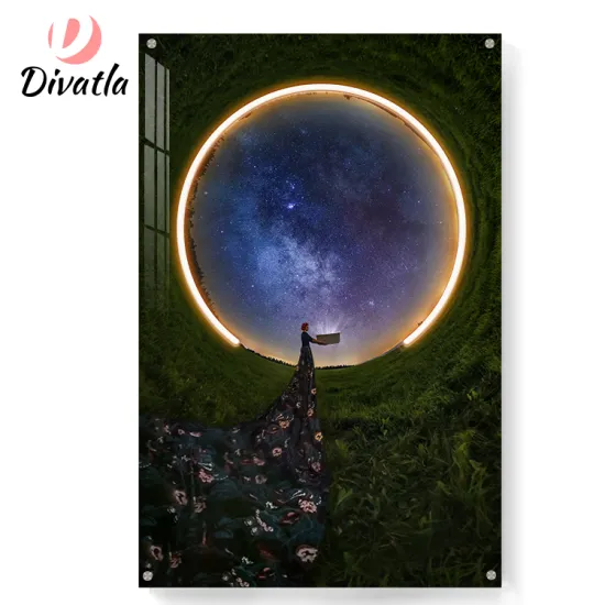 DIVATLA 4W LED Neon Light Wall Art for Home Decoration