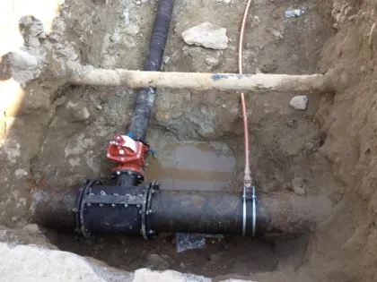 Topsun hot sale centrifugal black ductile iron pipe DCI K9