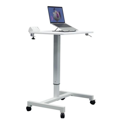 Pneumatic Height Adjustable Movable Laptop Desk