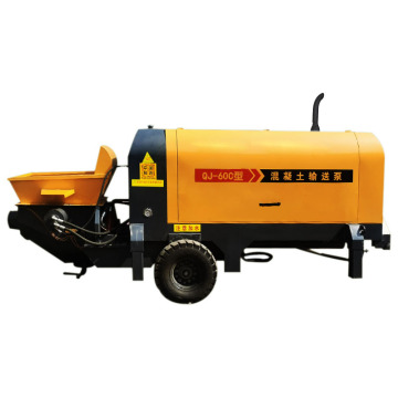 High Power Diesel Engine Concrete Pump Trailer