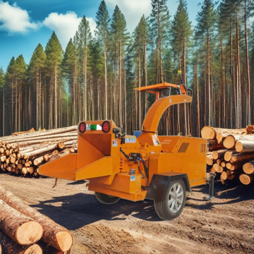 High-Quality Wood Shredder - Efficient and Labor-Saving Forestry Machinery