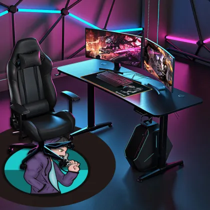 Gaming Chair Protective Floor Mats for E-sports