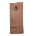 Bolsas de café inferiores cuadradas impresas personalizadas al por mayor con válvula de desgasificación para pequeñas empresas
