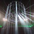 Luce cinetica della sfera LED attiva di musica del club della discoteca