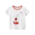 Children's Short Sleeve T-Shirt With Fruit Design