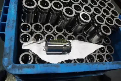 Honing machining pump body components plunger rod