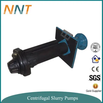 Minerals flotation processing vertical mining pump