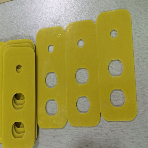 Yellow Epoxy Fiber Glass Plate Machining Parts