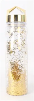 450mL Golden Double Wall Water Bottle